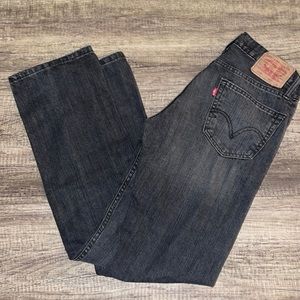 Levi's 505 Men's Black Jeans 30x32 100% cotton